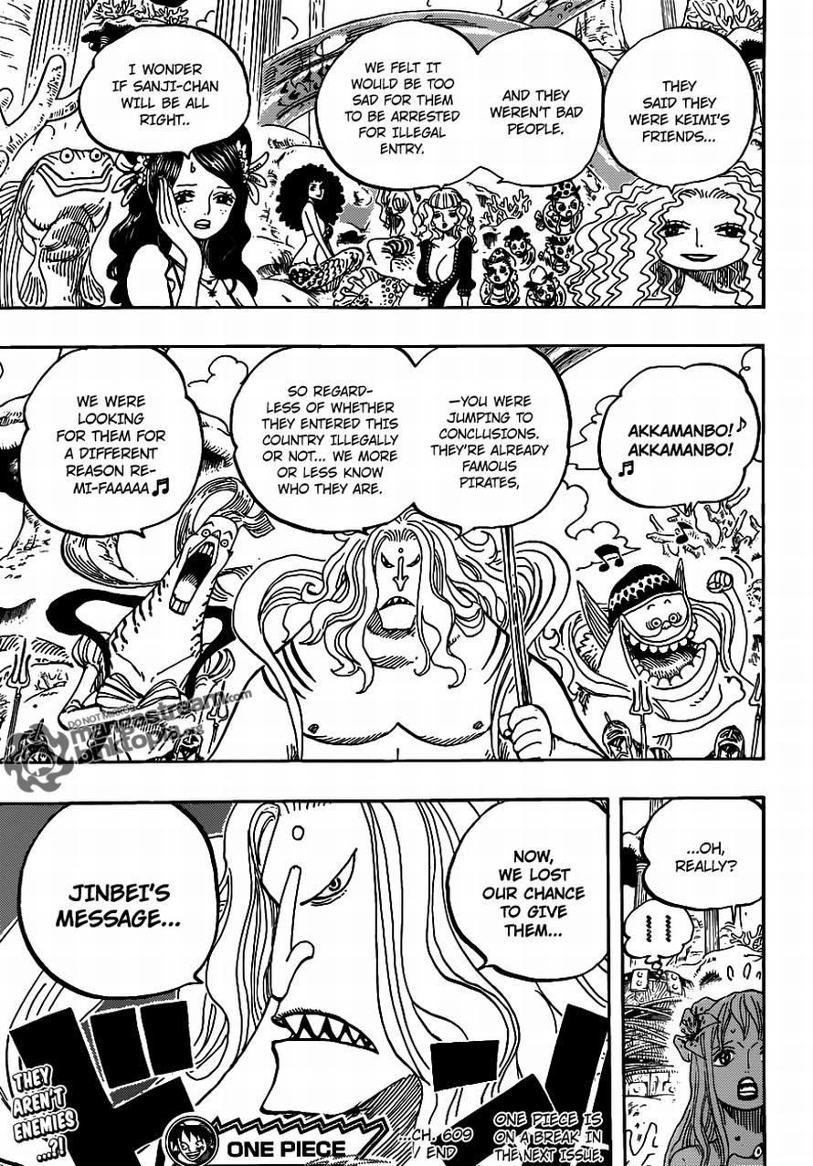 One Piece Chapter 609