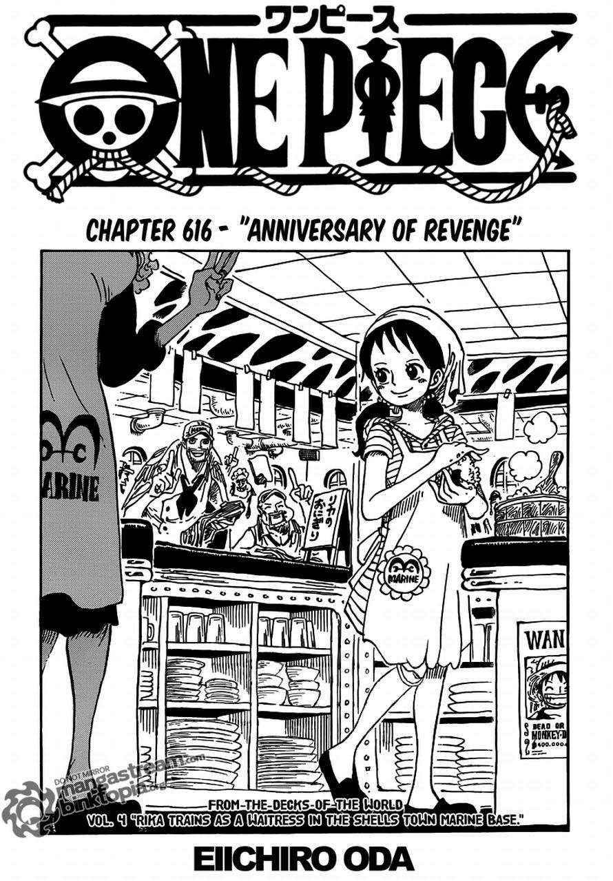 One Piece Chapter 616