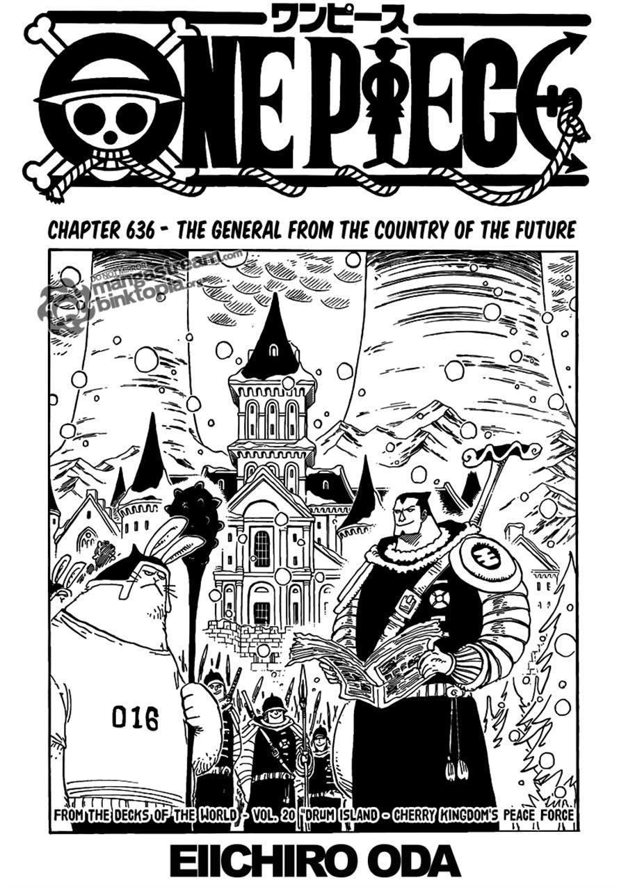 One Piece Chapter 636