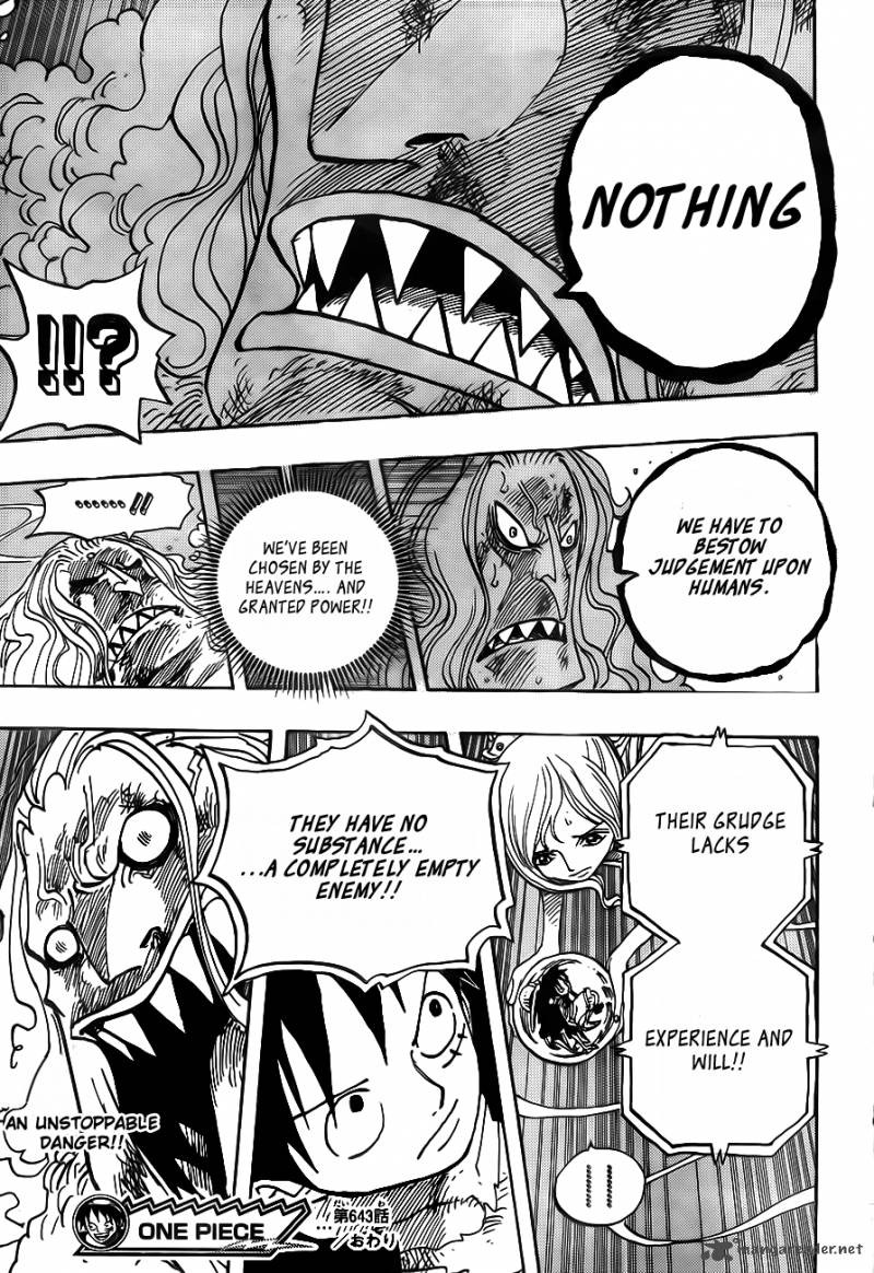 One Piece Chapter 643