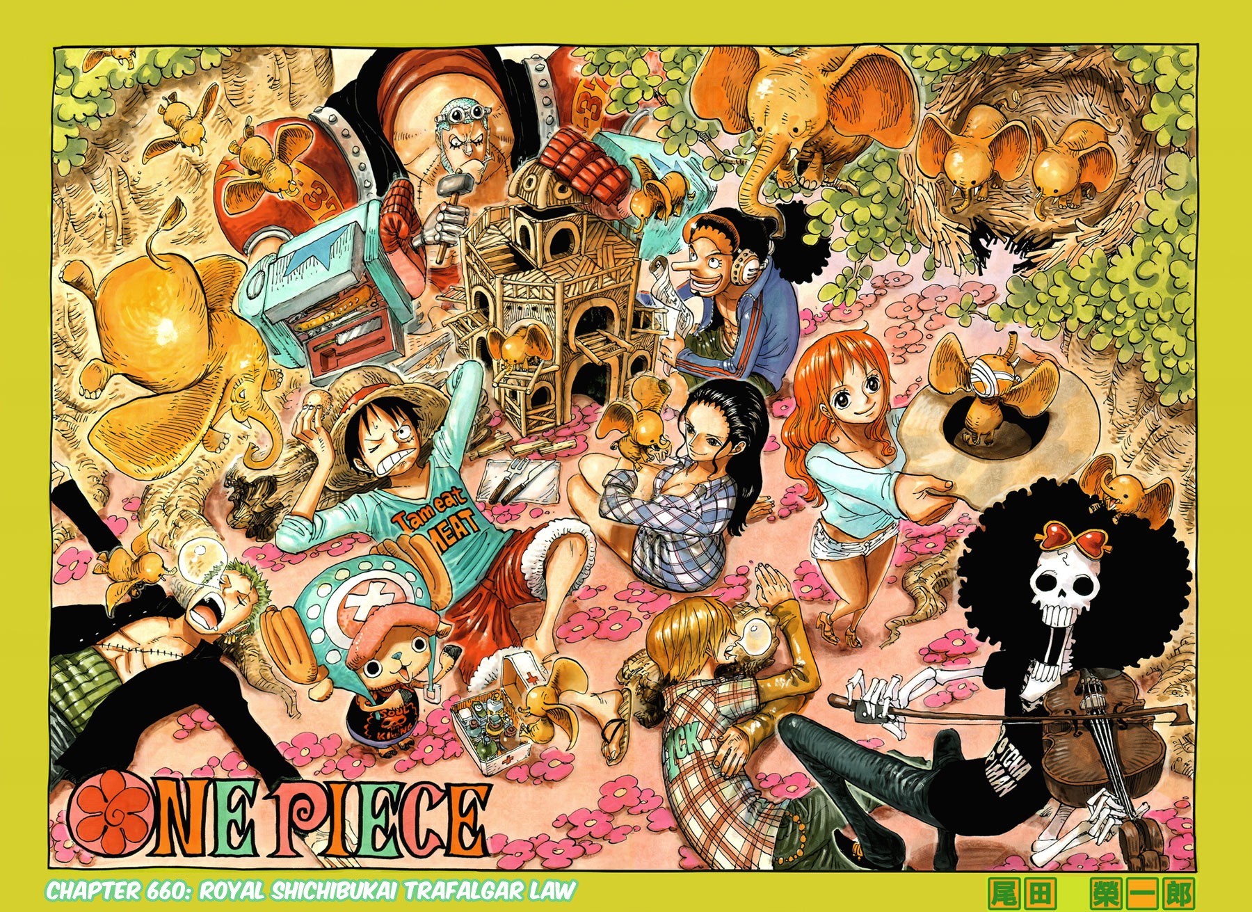 One Piece Chapter 660