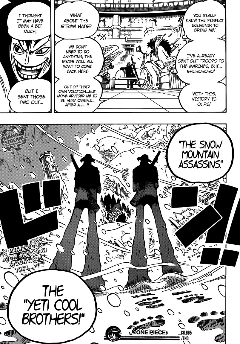 One Piece Chapter 665