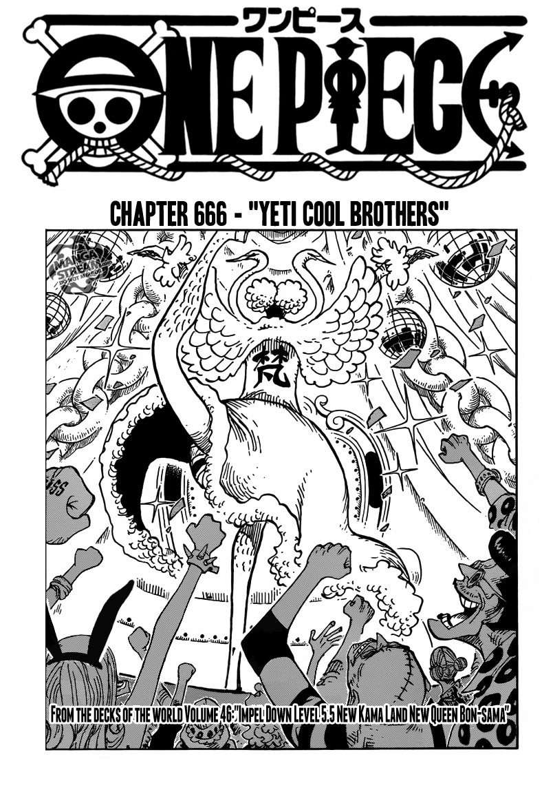 One Piece Chapter 666