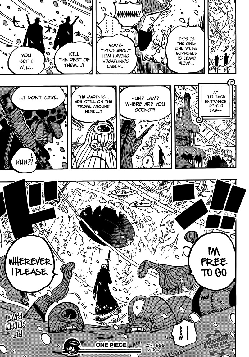 One Piece Chapter 666