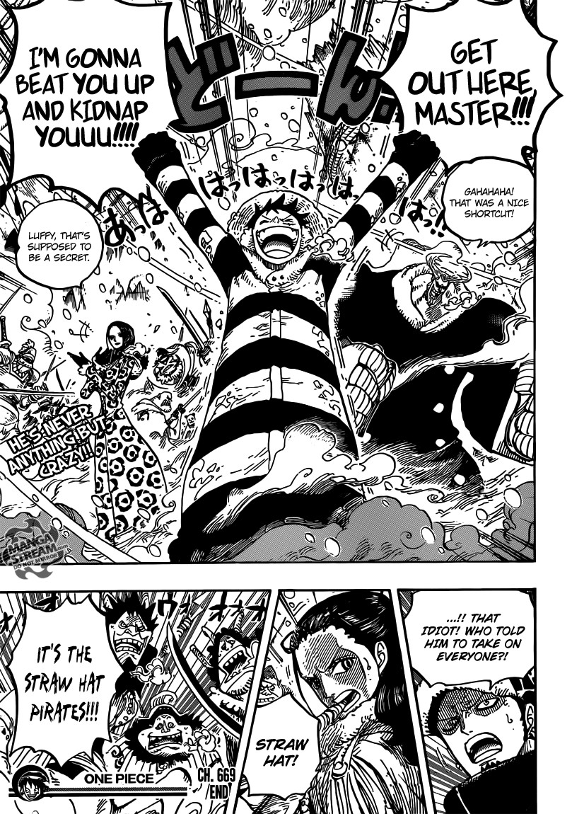 One Piece Chapter 669