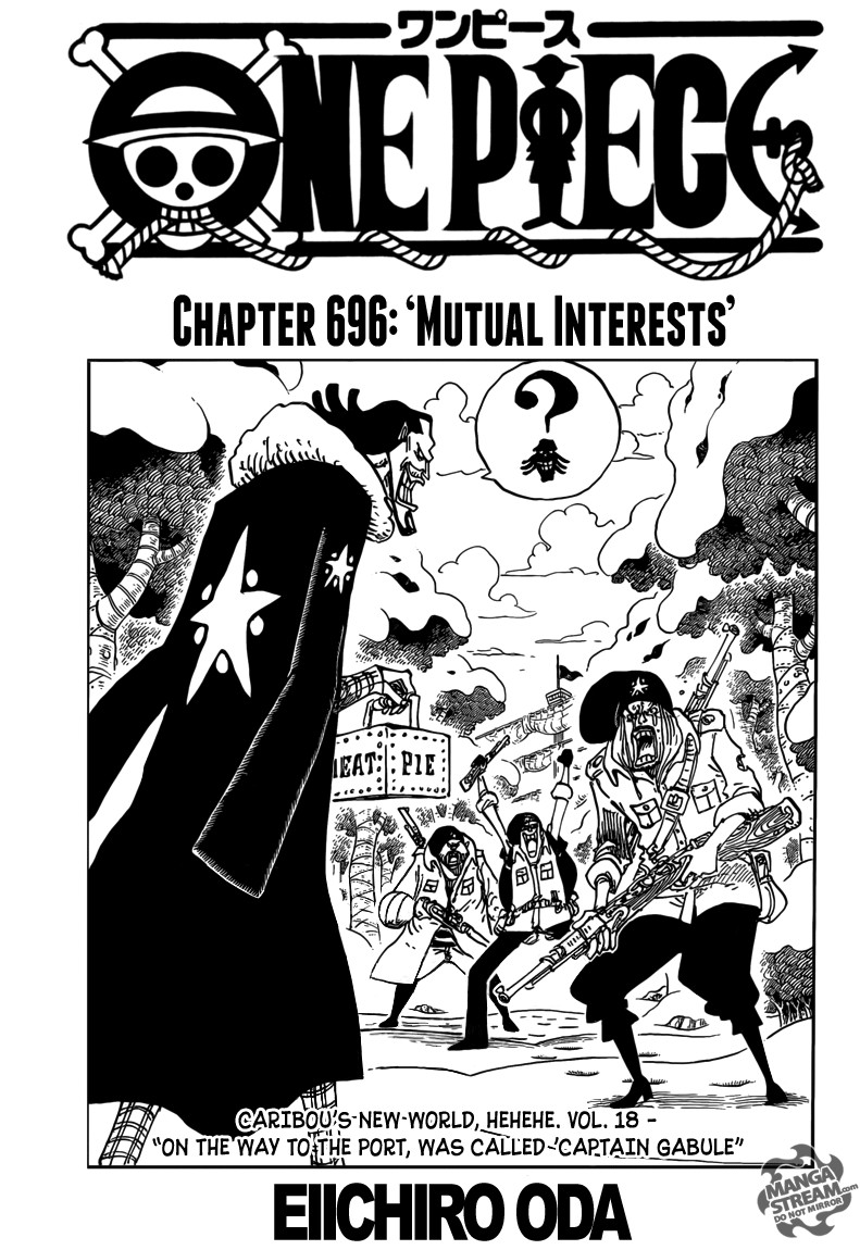 One Piece Chapter 696