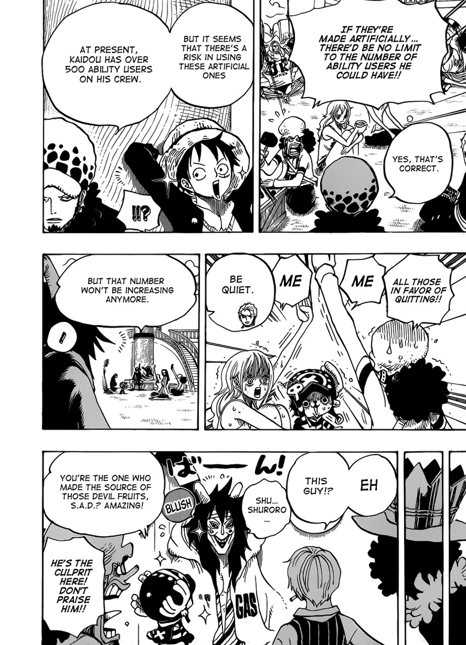 One Piece Chapter 698