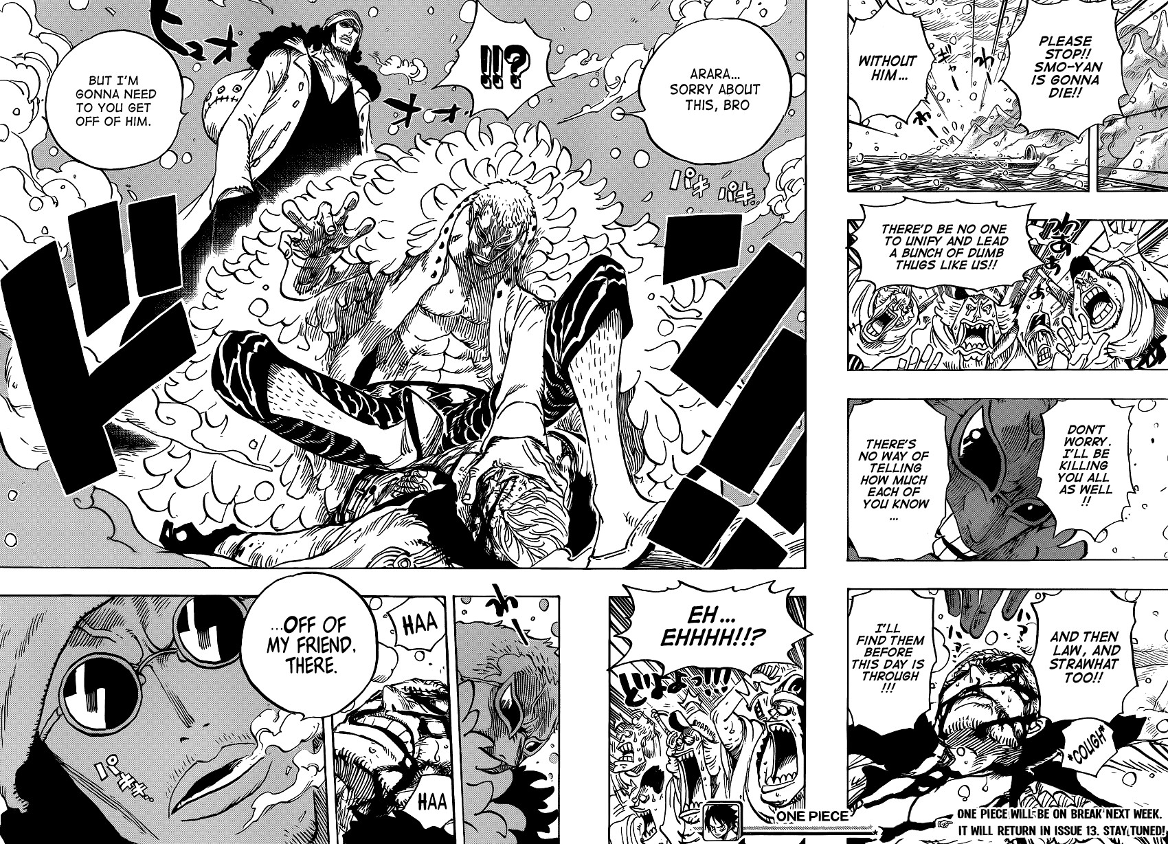 One Piece Chapter 698