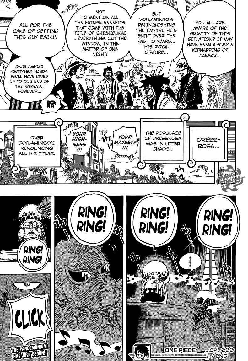 One Piece Chapter 699