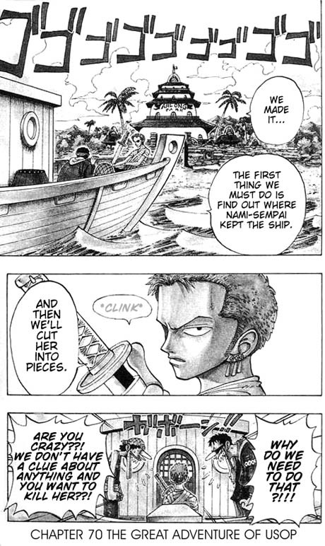 One Piece Chapter 70