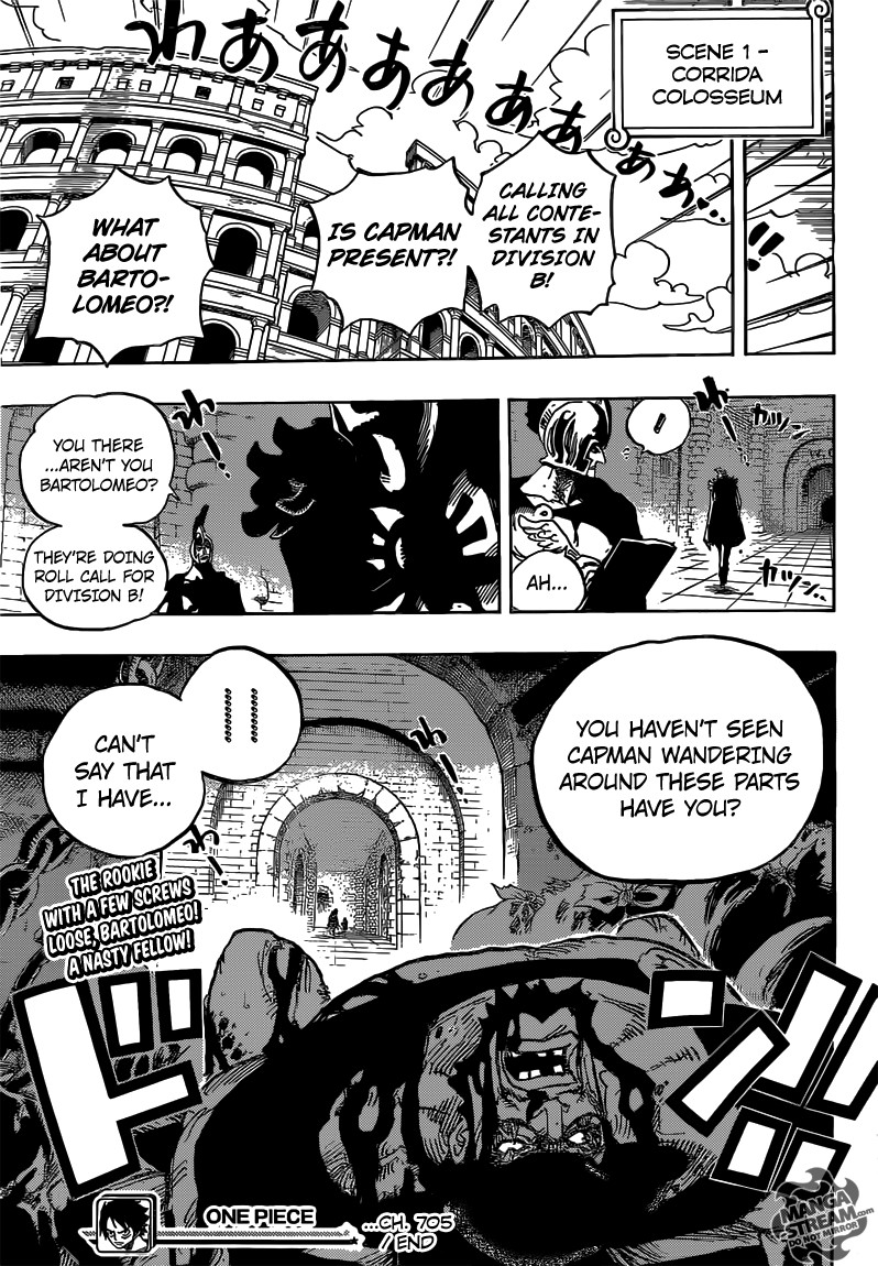 One Piece Chapter 705