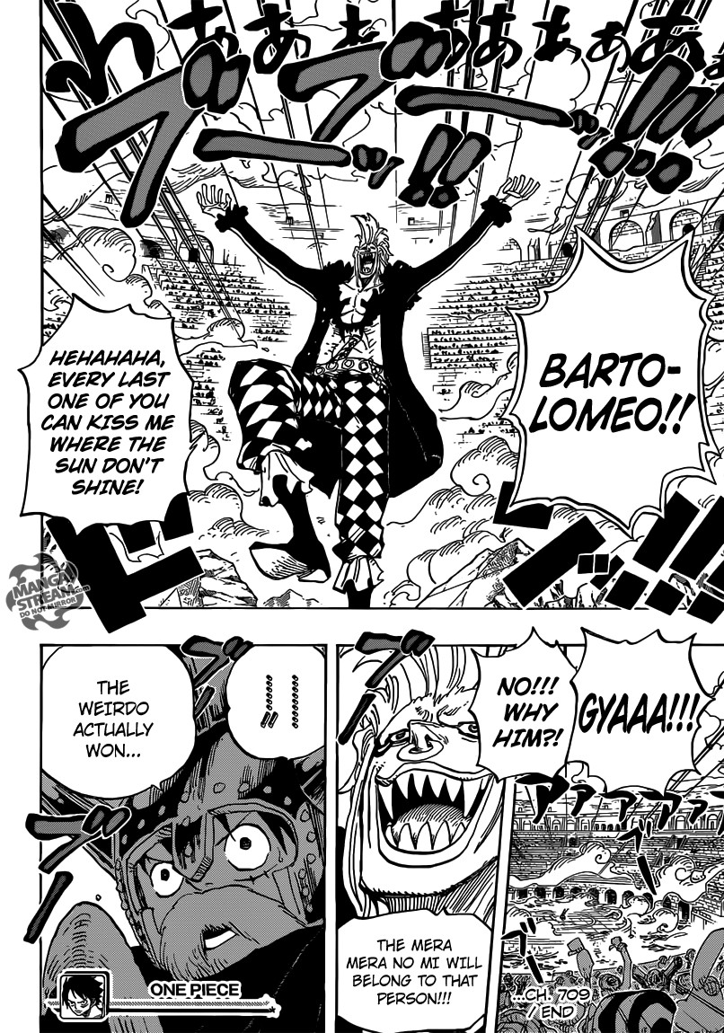 One Piece Chapter 709