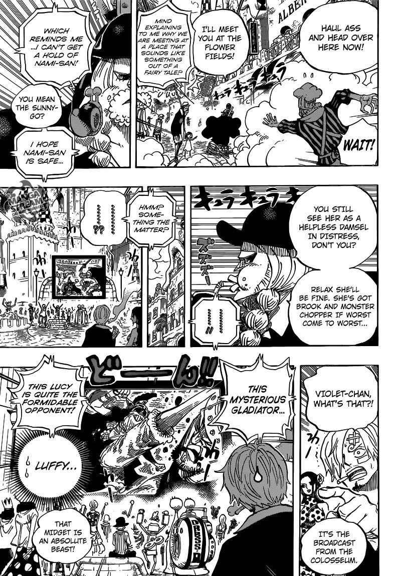 One Piece Chapter 713