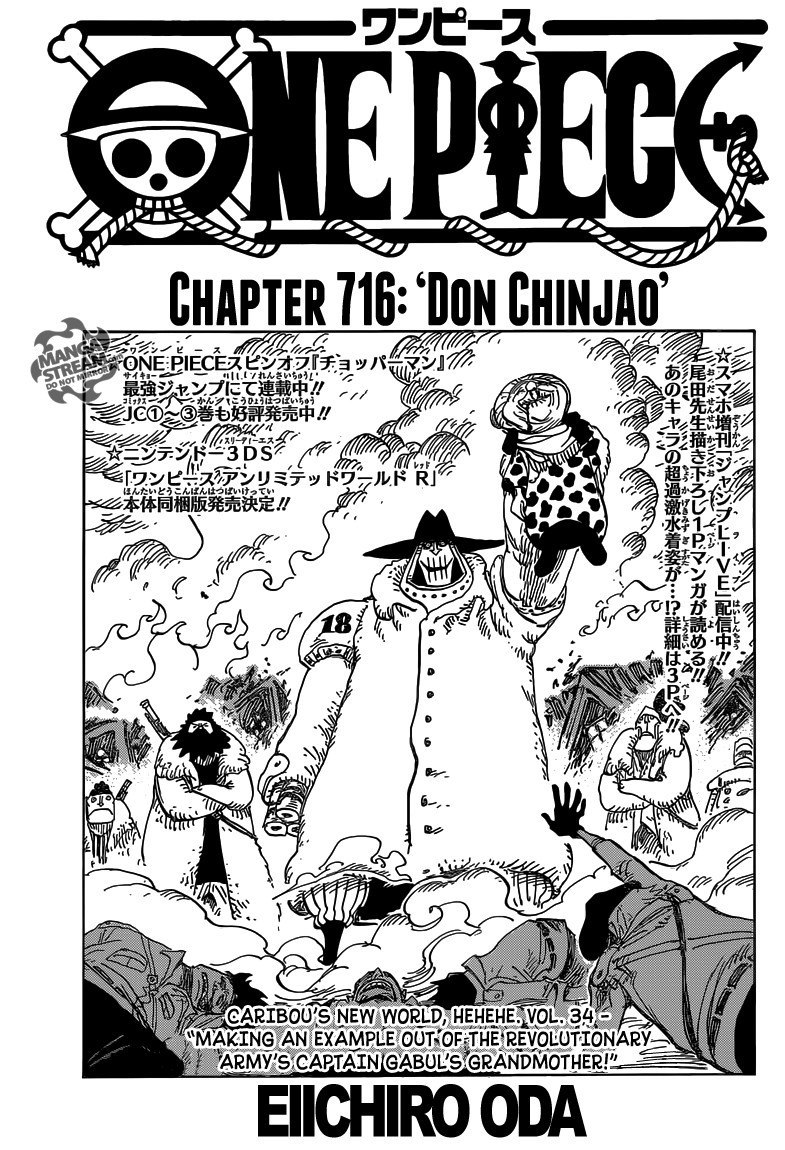 One Piece Chapter 716