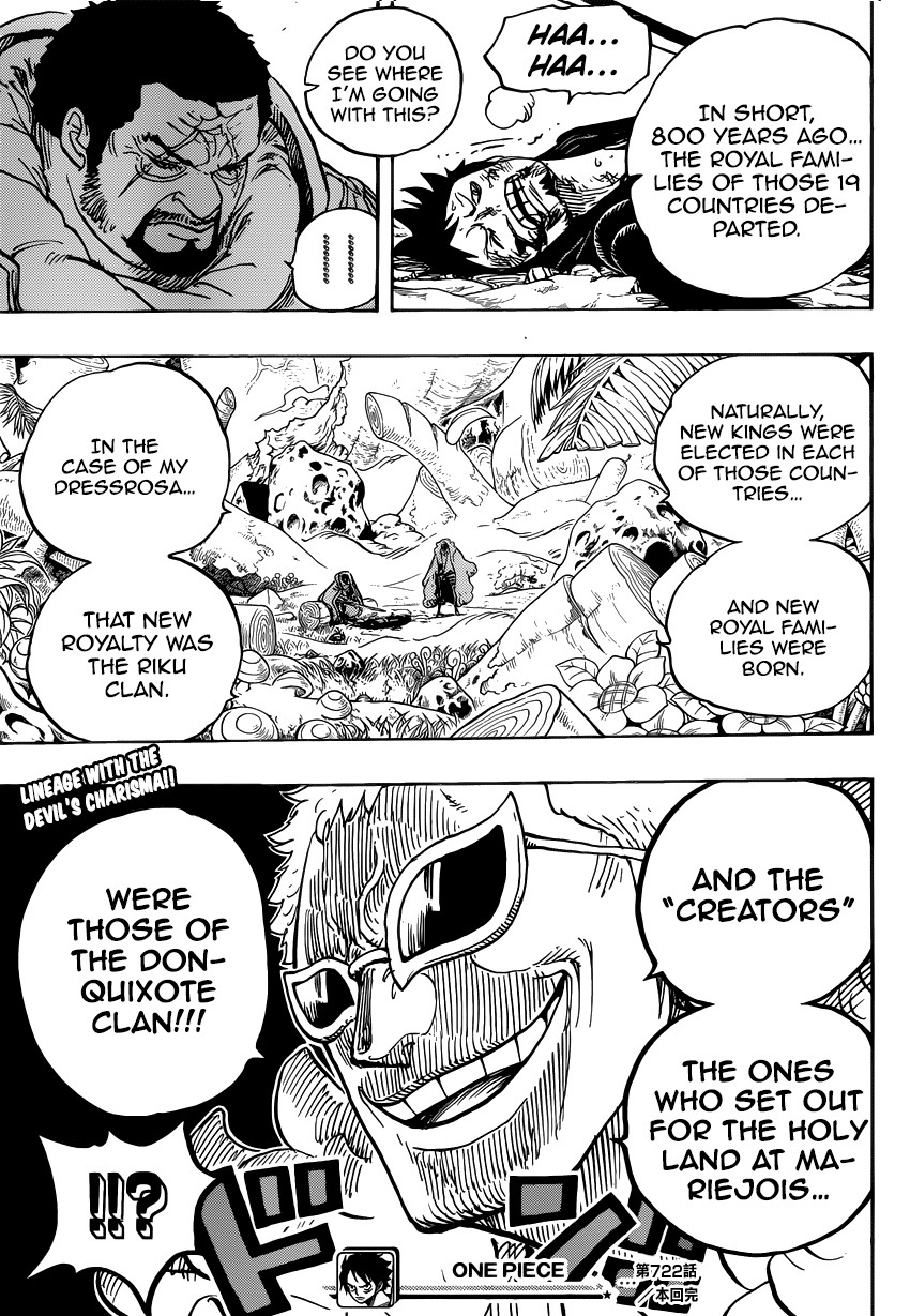 One Piece Chapter 722