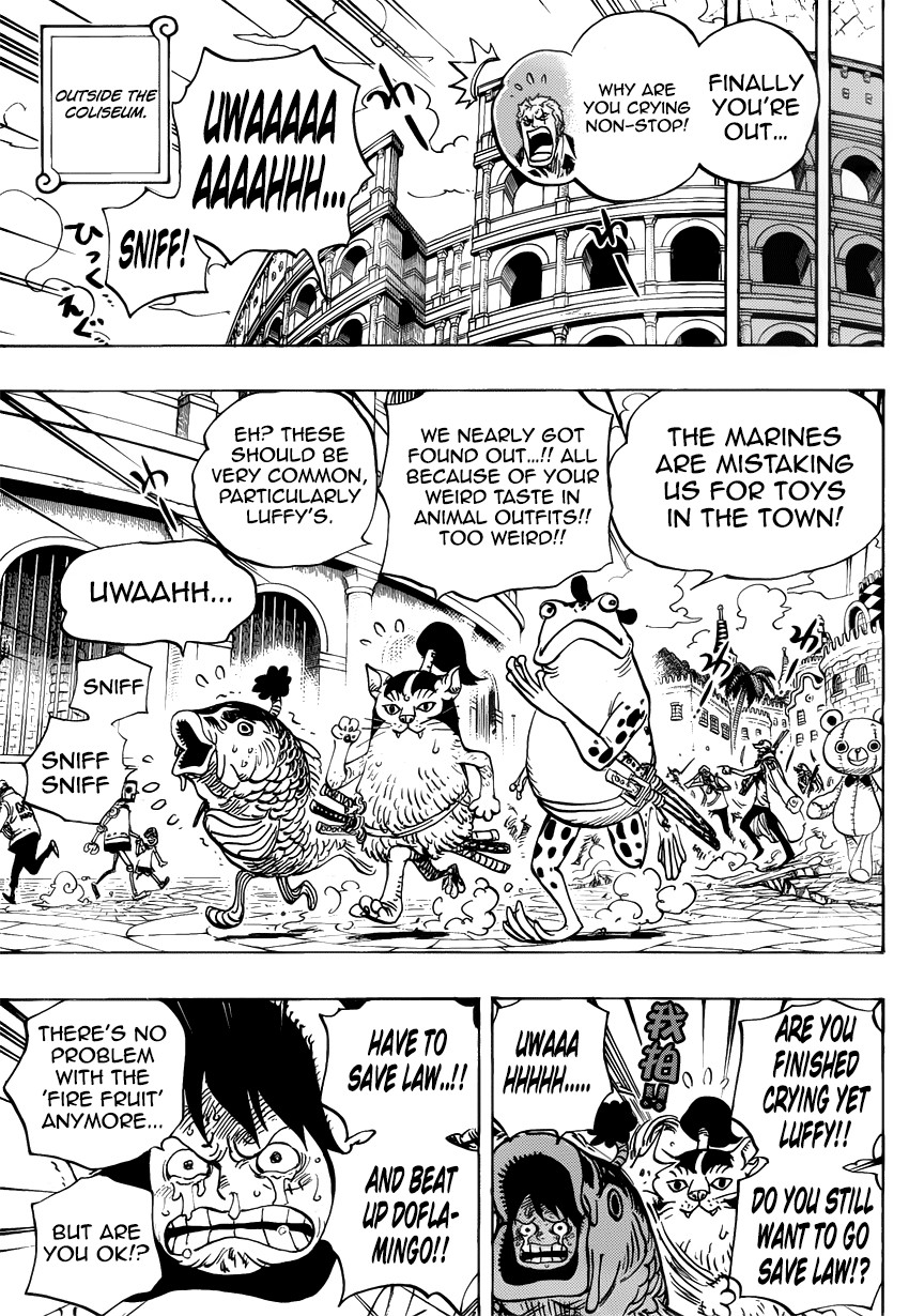 One Piece Chapter 731