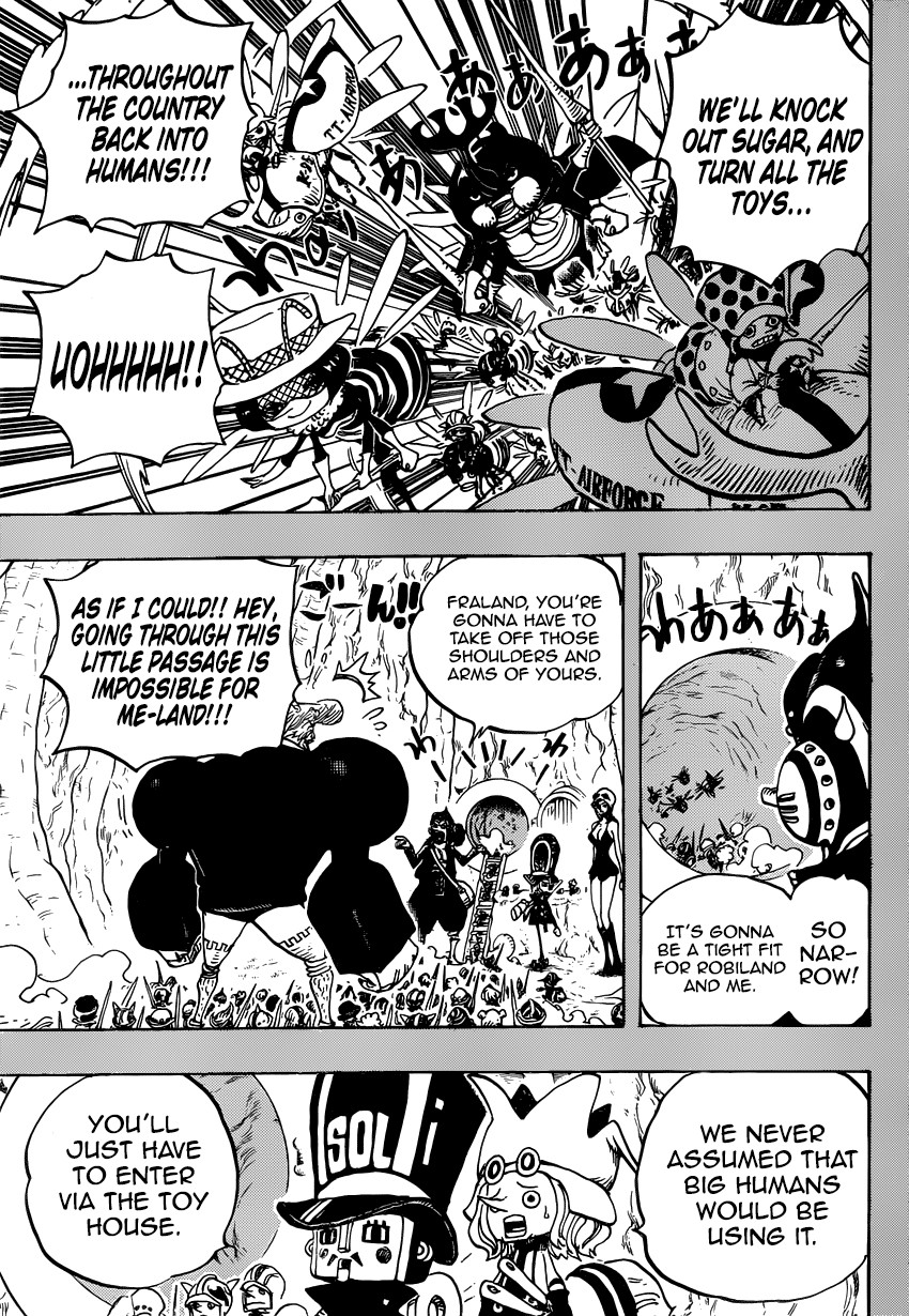 One Piece Chapter 732