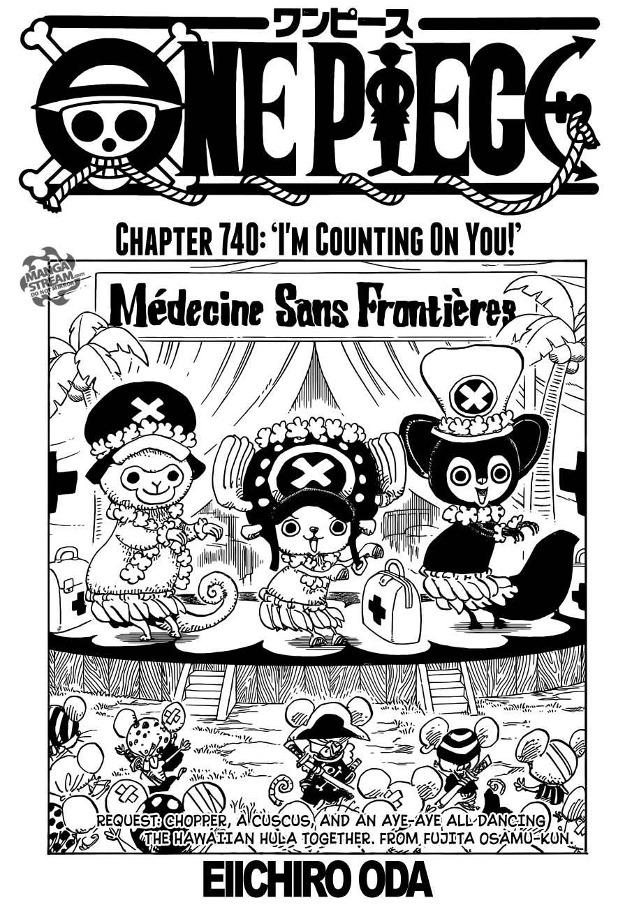 One Piece Chapter 740