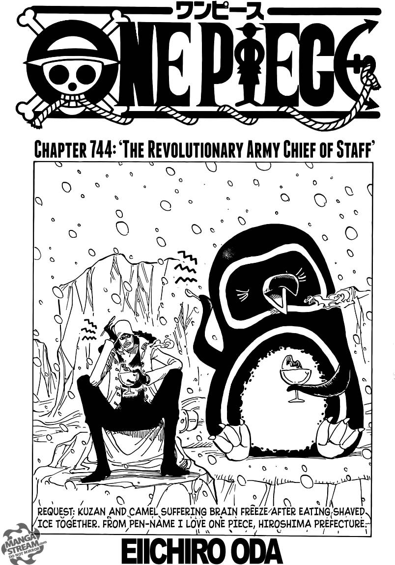 One Piece Chapter 744