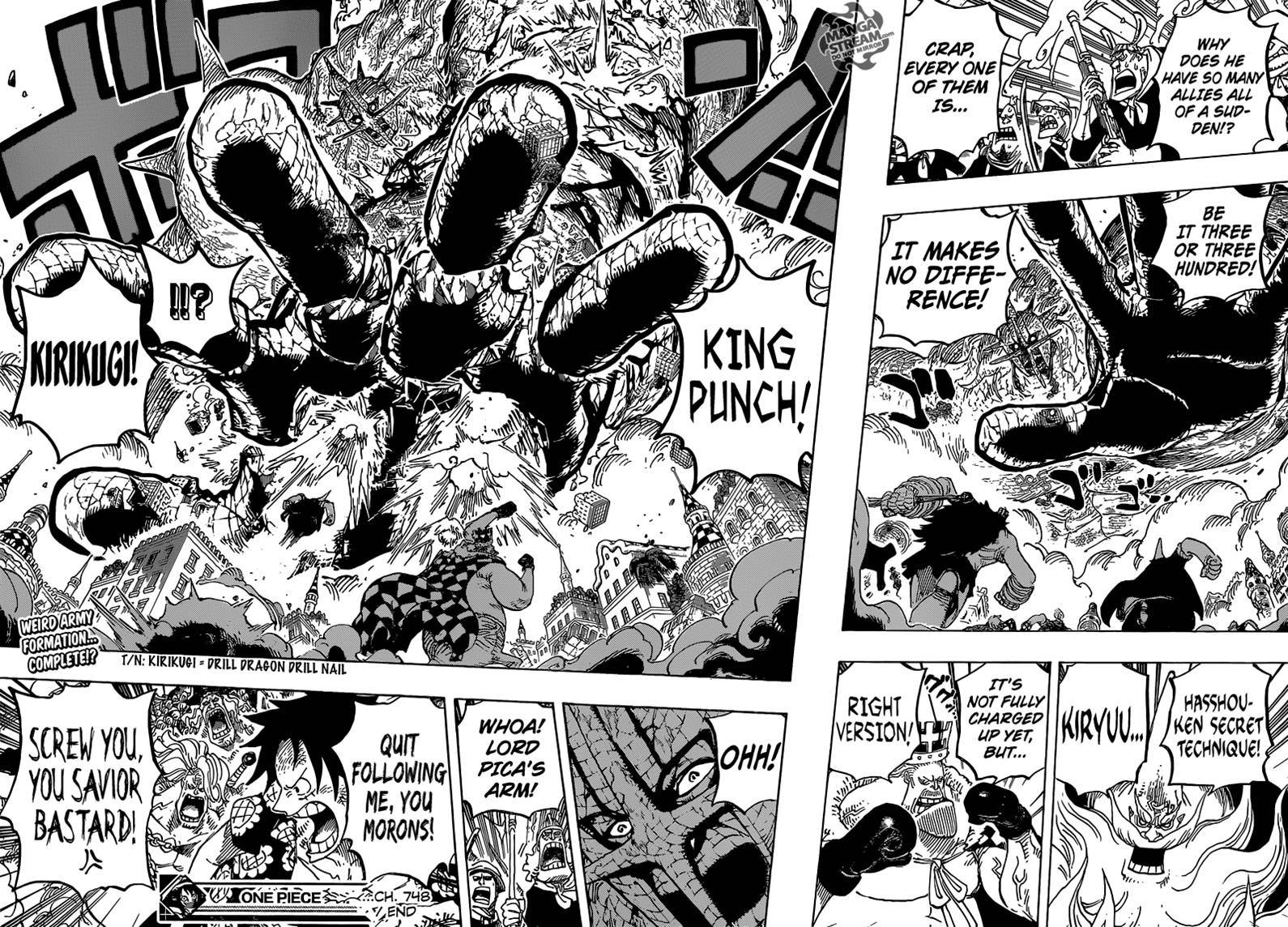 One Piece Chapter 748