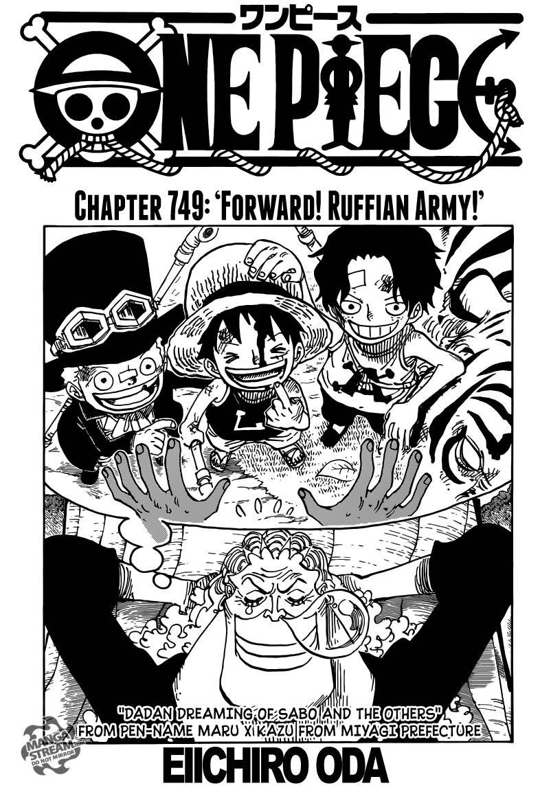 One Piece Chapter 749