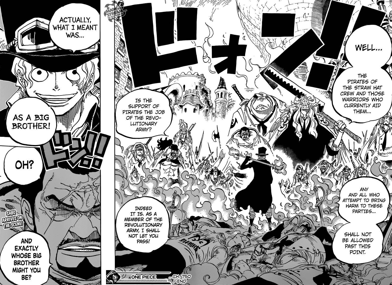 One Piece Chapter 750