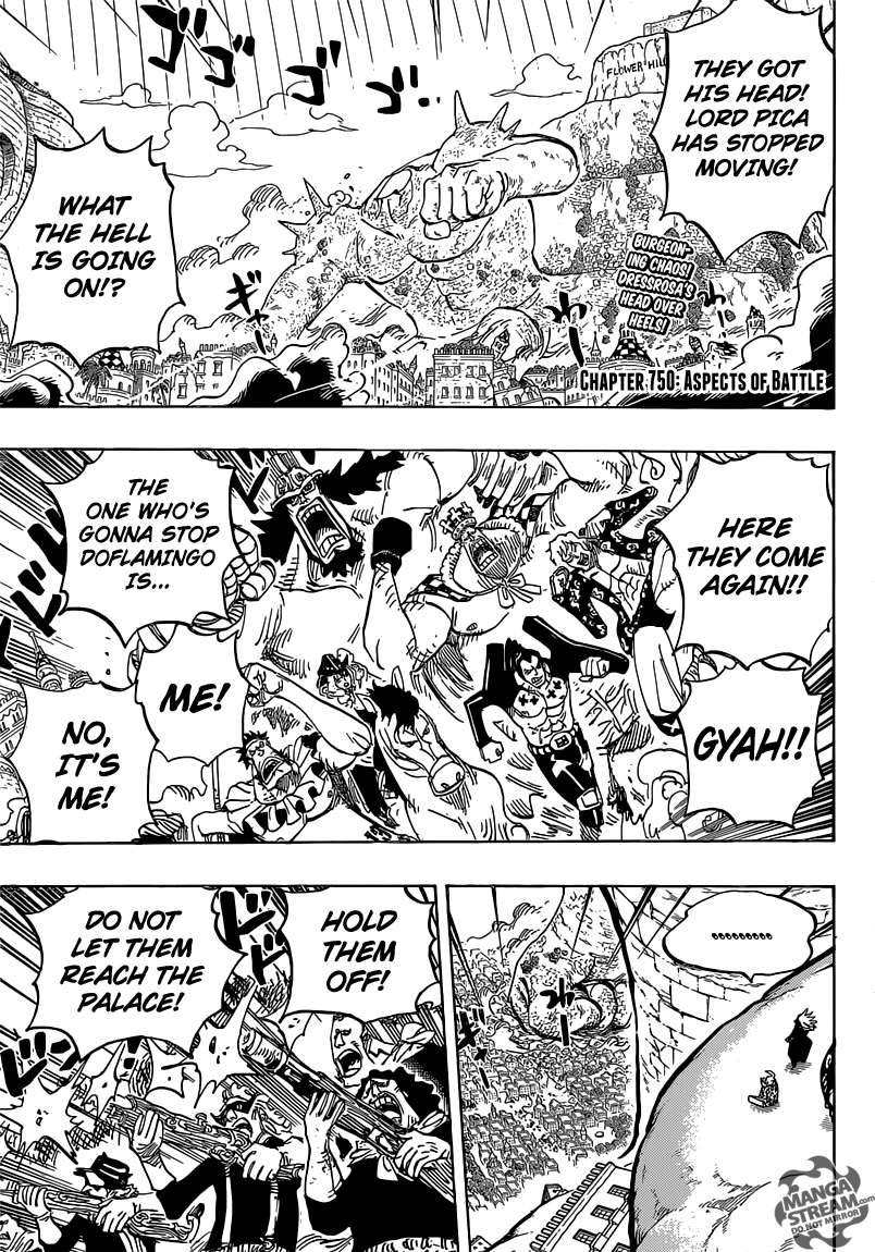 One Piece Chapter 750