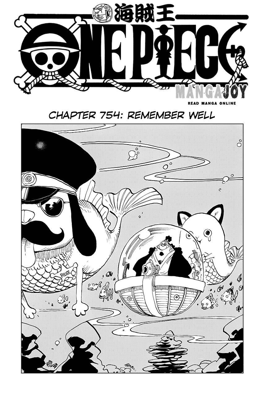 One Piece Chapter 754