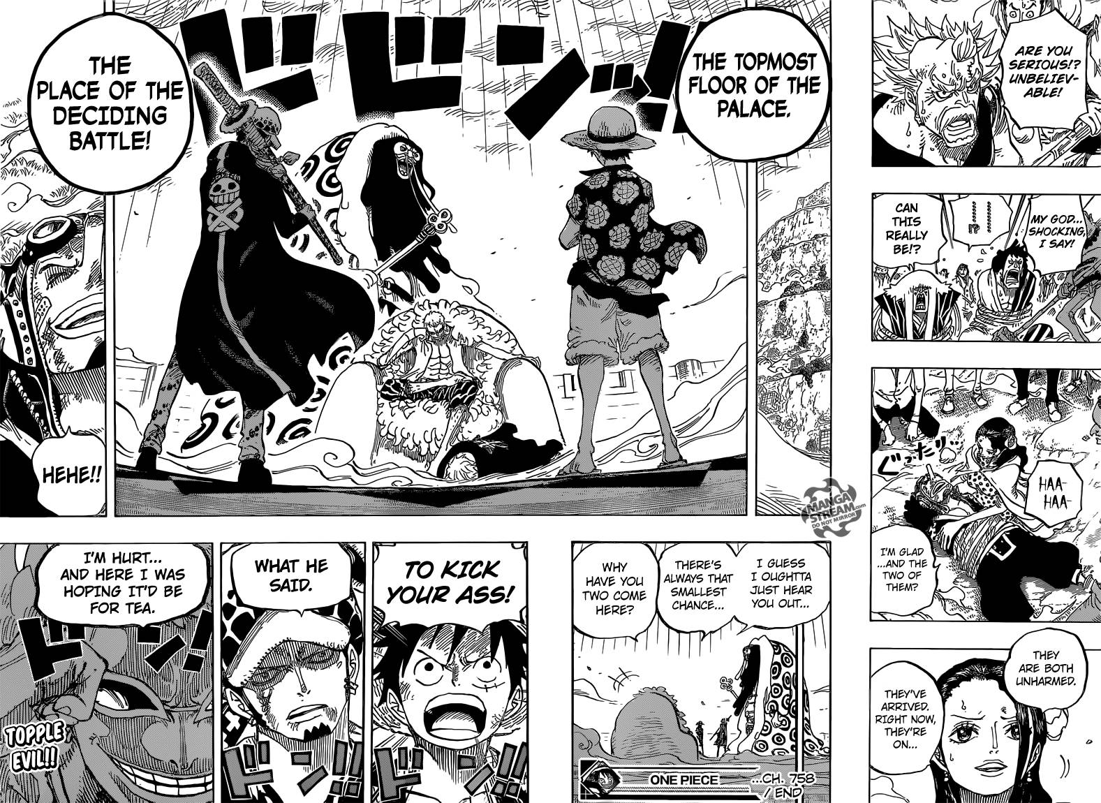 One Piece Chapter 758