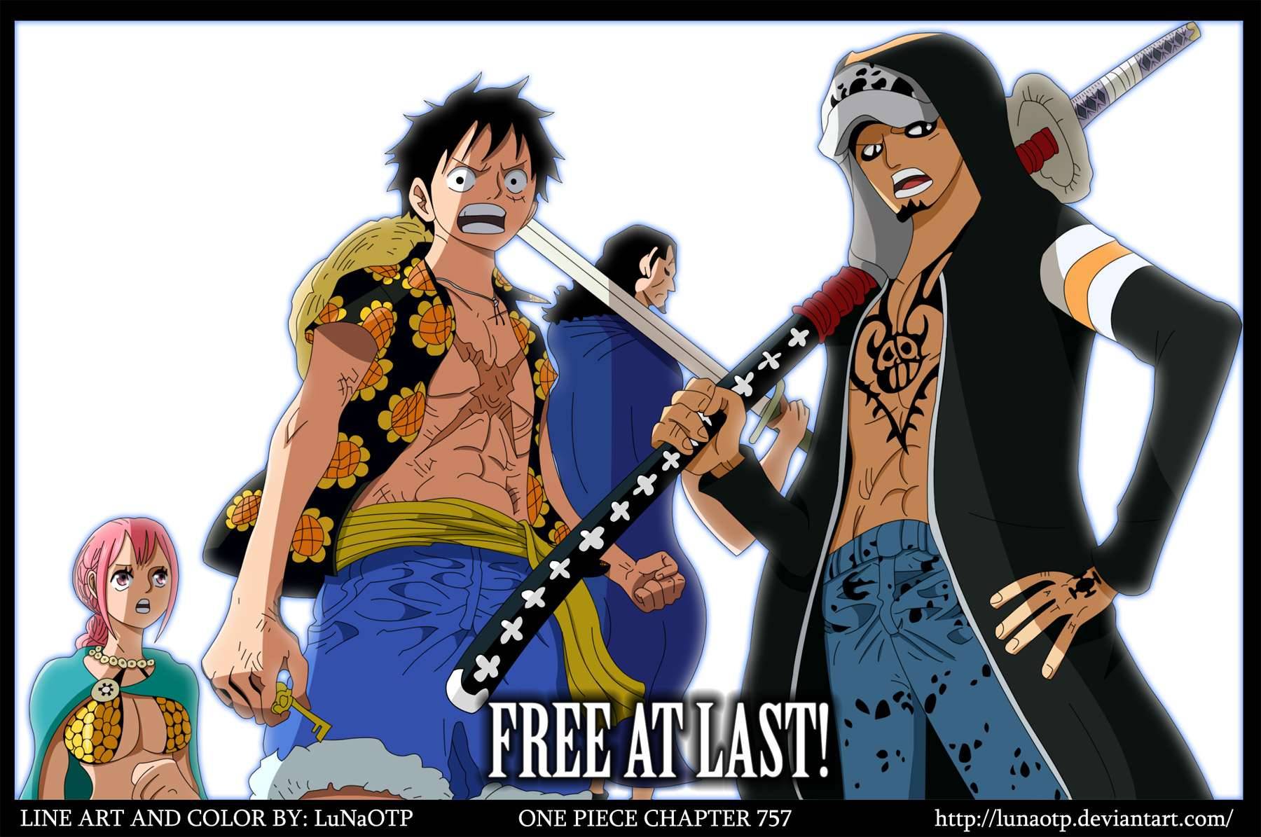 One Piece Chapter 758