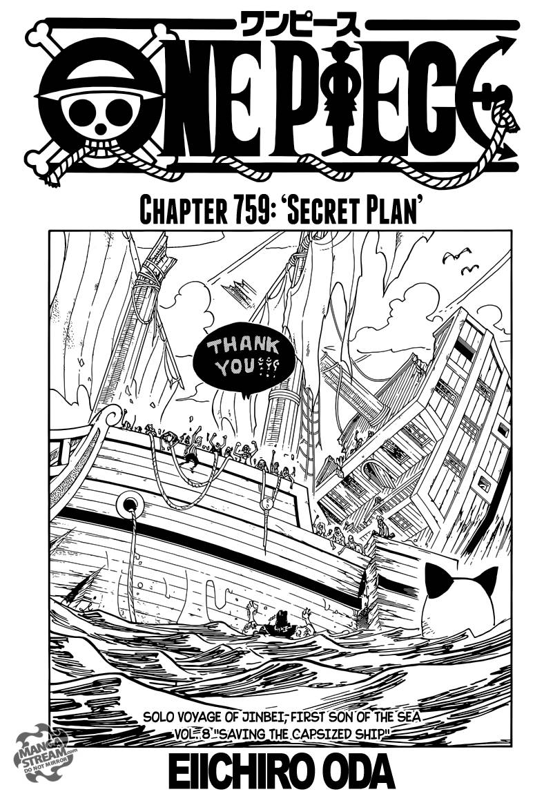 One Piece Chapter 759