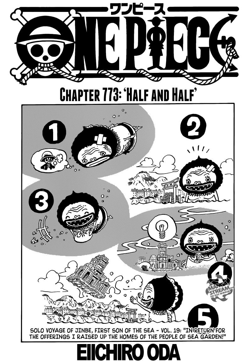 One Piece Chapter 773