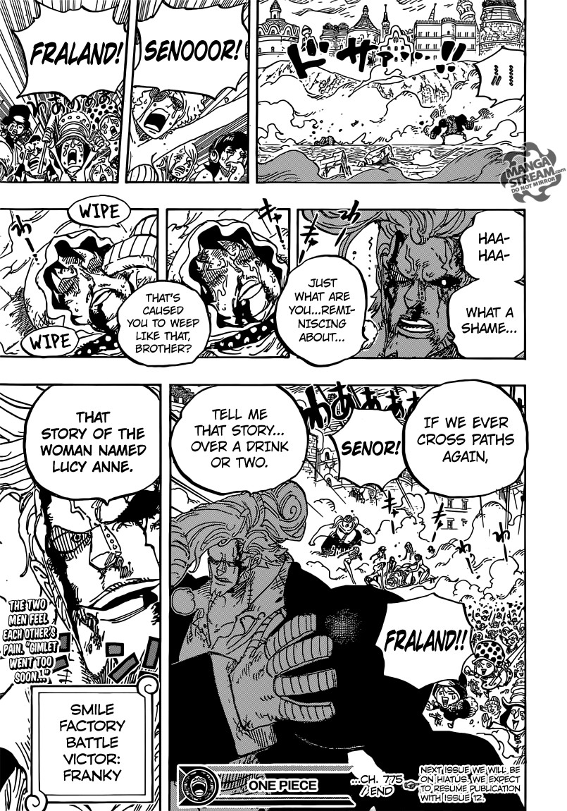 One Piece Chapter 775