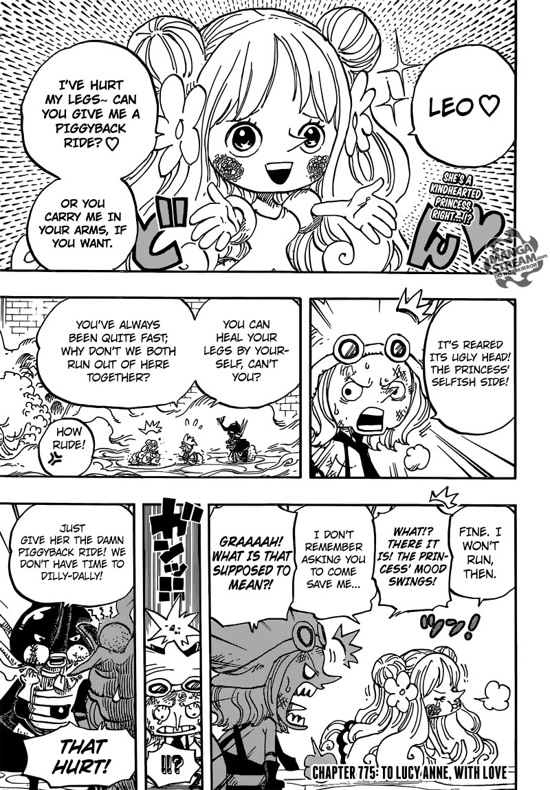 One Piece Chapter 775