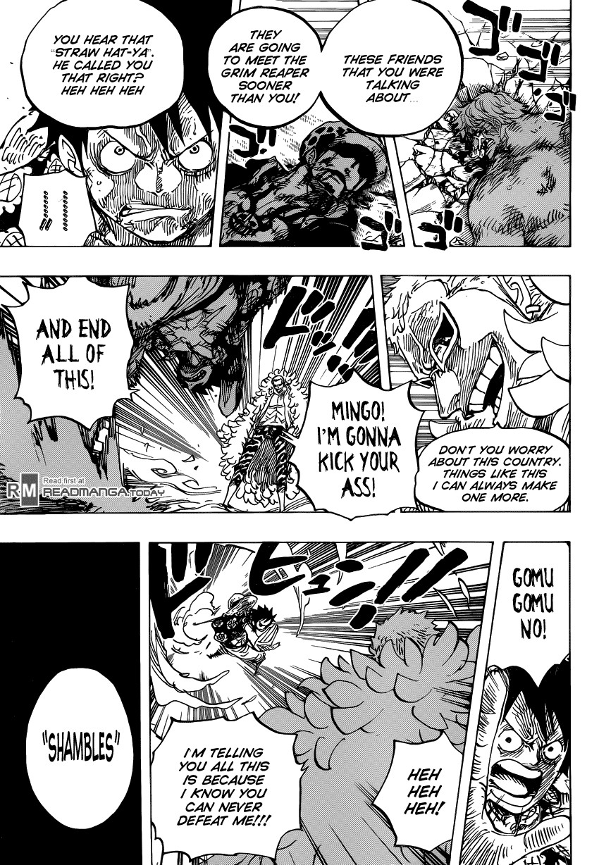 One Piece Chapter 781
