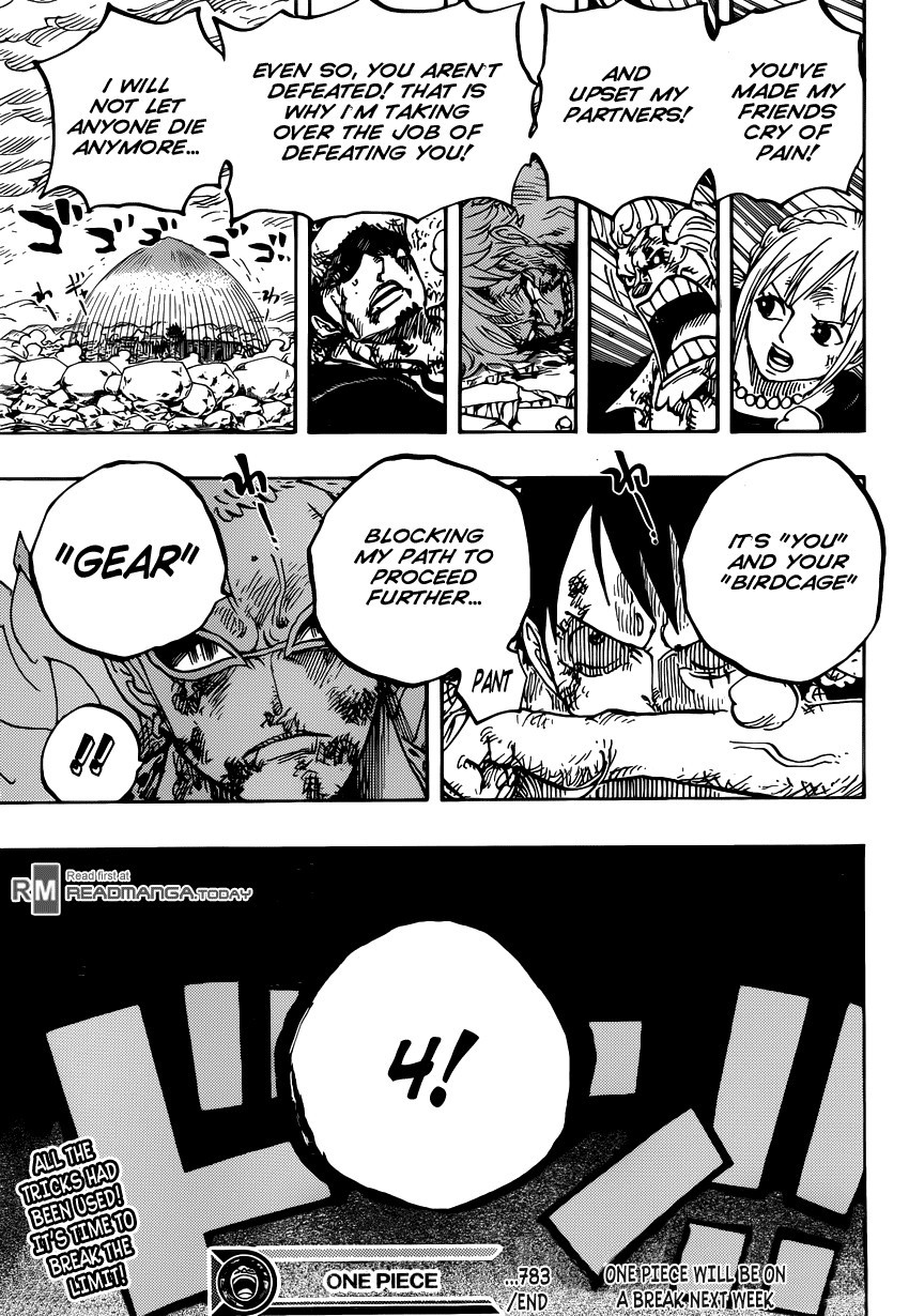 One Piece Chapter 783