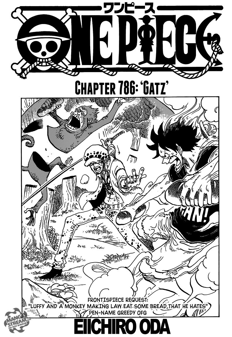 One Piece Chapter 786