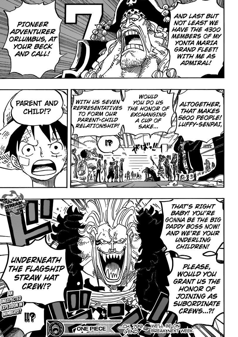 One Piece Chapter 799