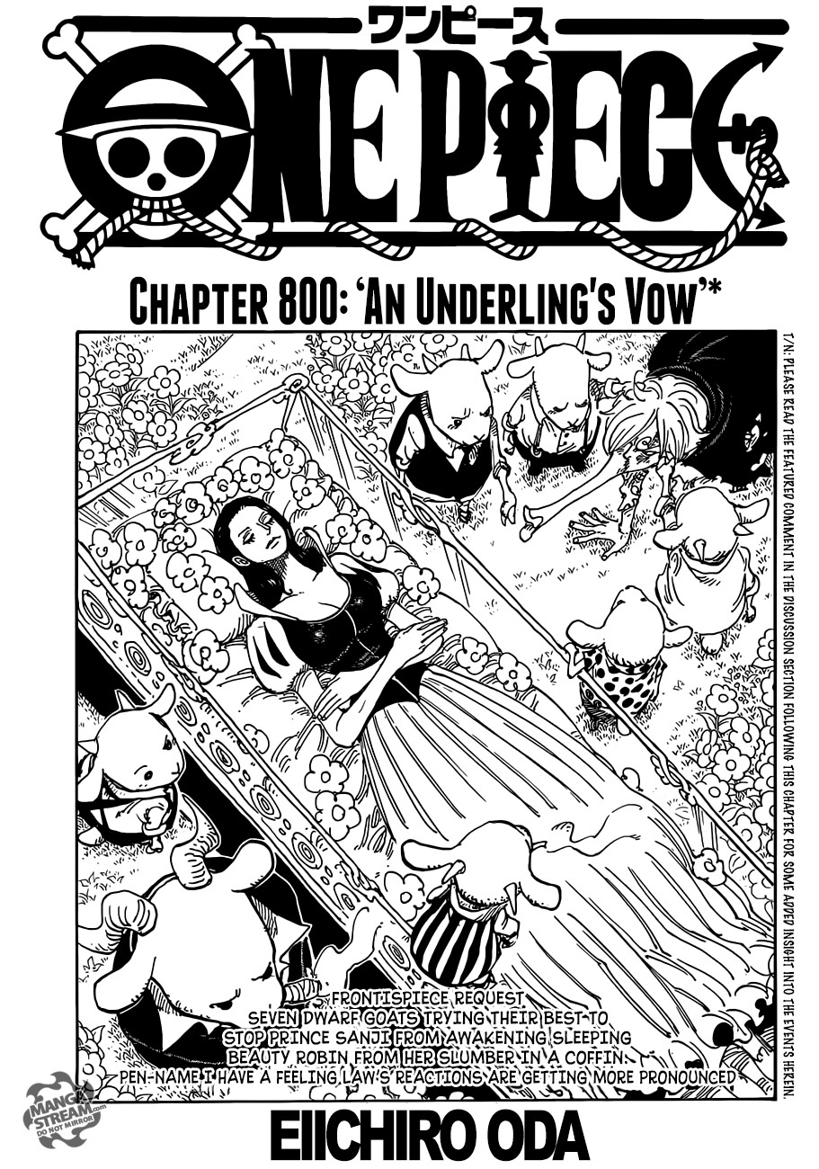 One Piece Chapter 800