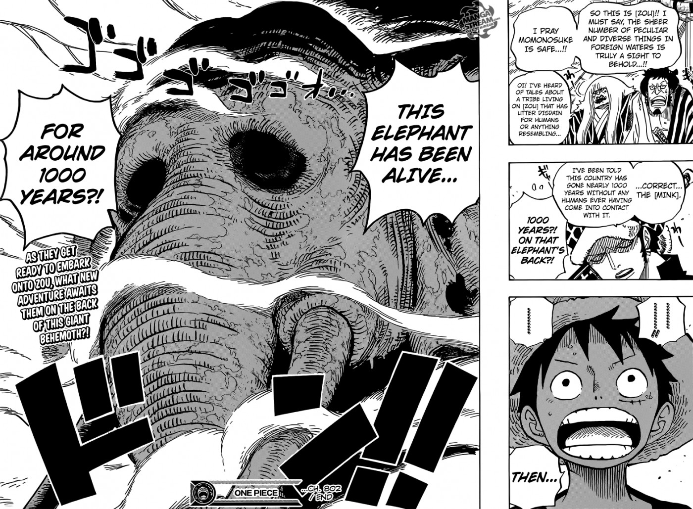 One Piece Chapter 802