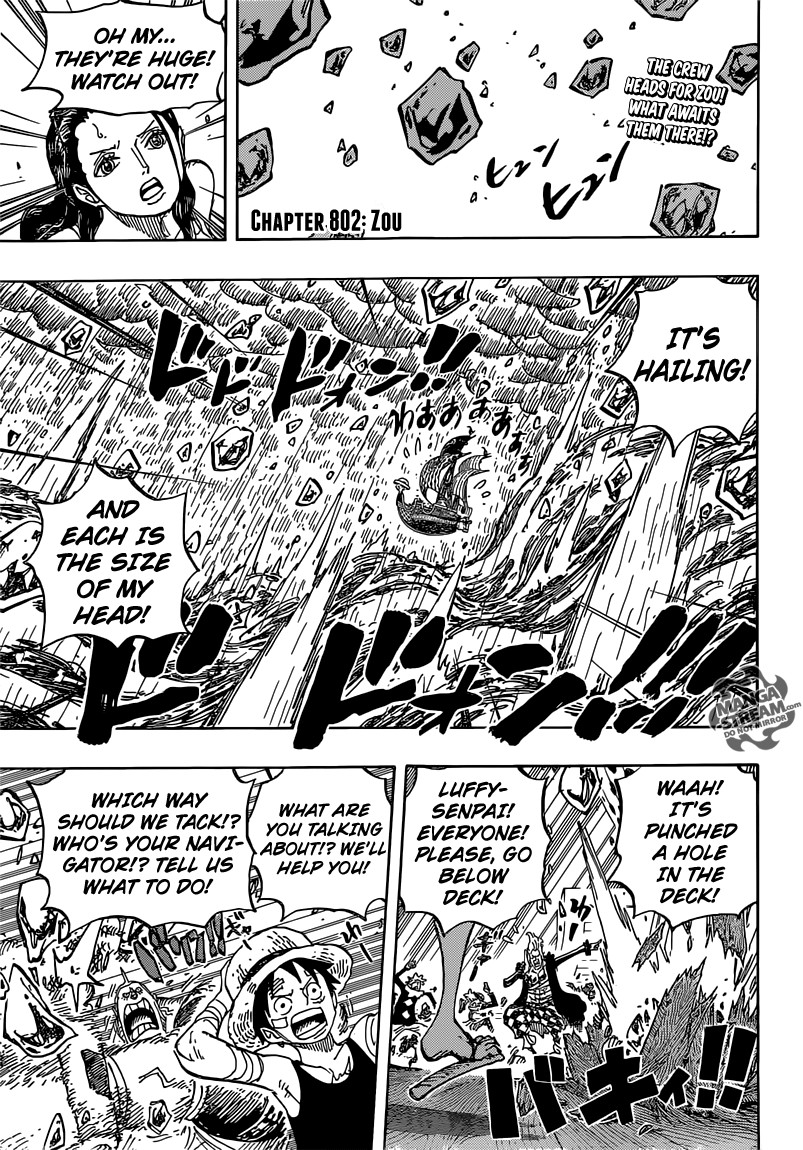 One Piece Chapter 802