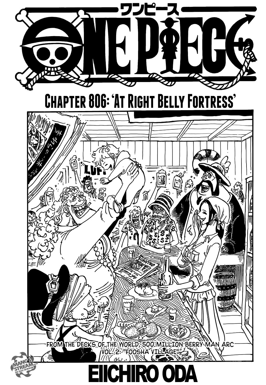 One Piece Chapter 806