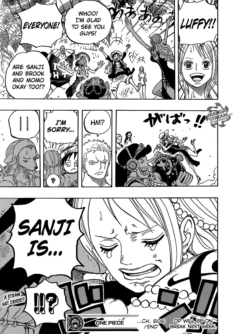 One Piece Chapter 806