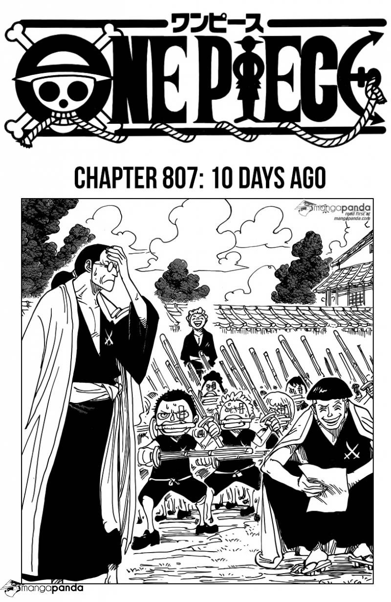 One Piece Chapter 807