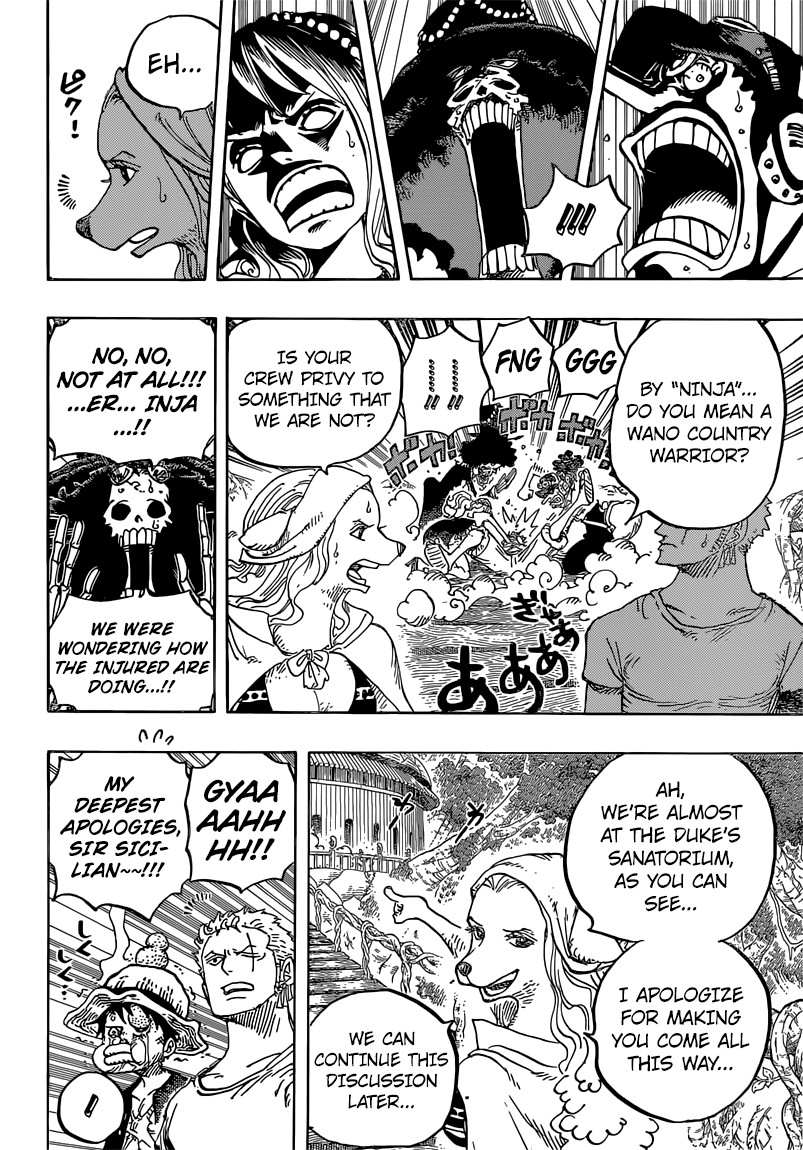 One Piece Chapter 808