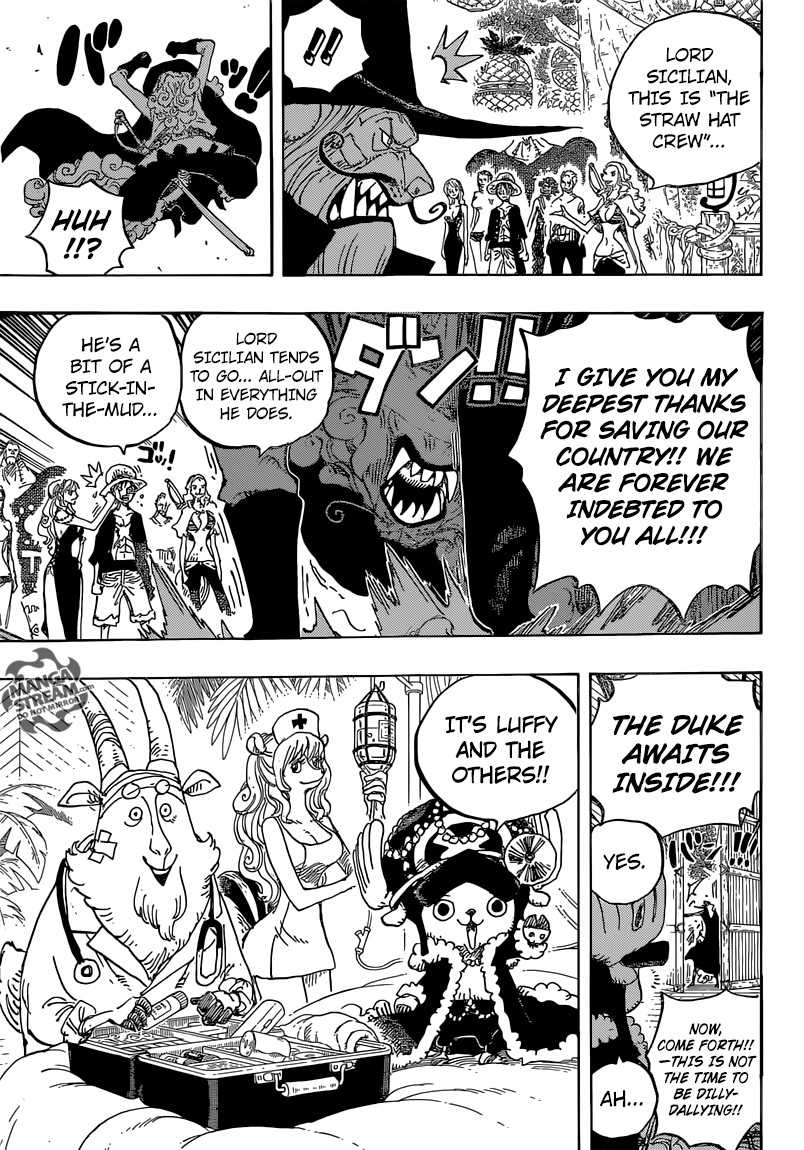 One Piece Chapter 808