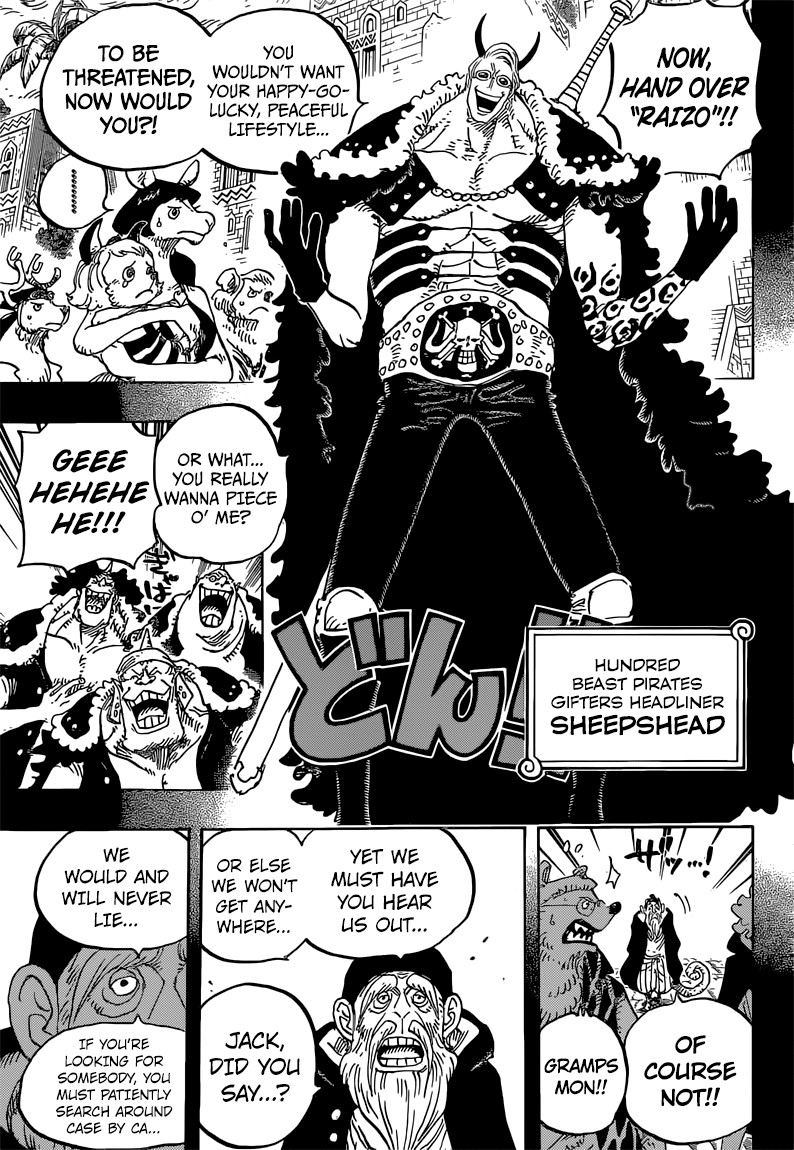 One Piece Chapter 808