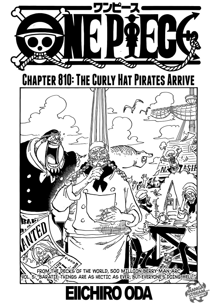 One Piece Chapter 810