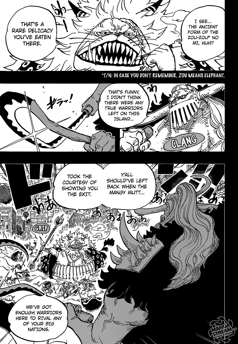 One Piece Chapter 810