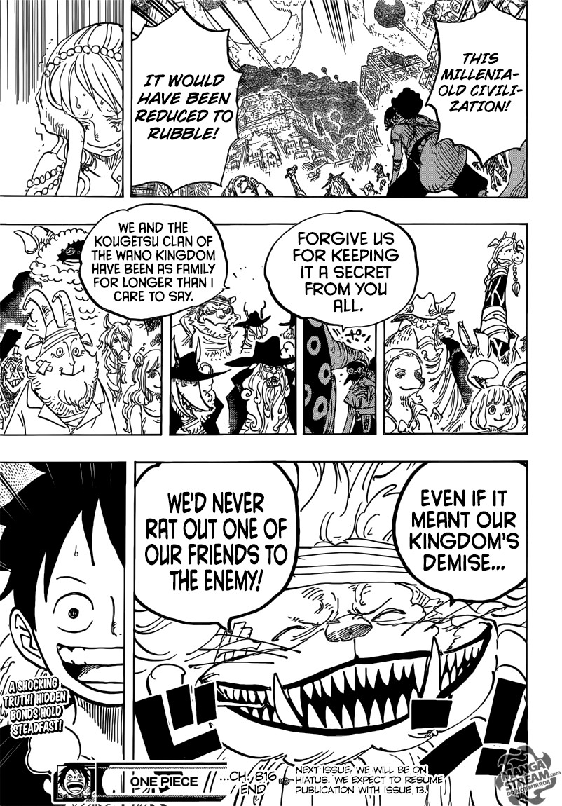 One Piece Chapter 816